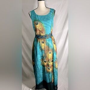 Maxi Dress with Belt